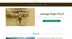 Desktop Screenshot of journeysunique.com